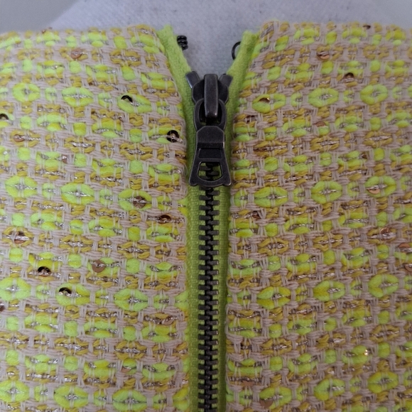 Alice + Olivia Clyde Sequined Tweed Mini Dress Size 6 NWT - Picture 7 of 13